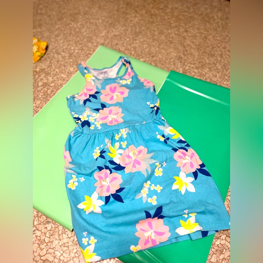 this a cute tropical dress